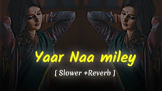 Yaar Naa Miley 💫  Slower  Reverb  Salman khan Lofi Song 🎧 [upl. by Aray]