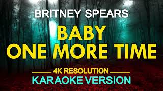 Baby One More Time Karaoke  Britney Spears [upl. by Elayne627]