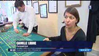 Cerus Casino Academy Ecole de croupiers à PARIS  France 3 [upl. by Fessuoy]