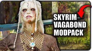 Skyrim W 4000 Mods  Vagabond Modpack for Skyrim AE [upl. by Etka]