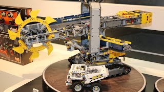 LEGO Technic Bucket Wheel Excavator Full Toy Fair Presentation [upl. by Ezarra]