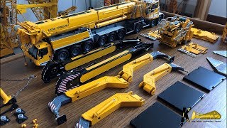 UNBOXING New Liebherr LTM 1750 91 Mobile Crane by WSI Models [upl. by Nemracledairam375]