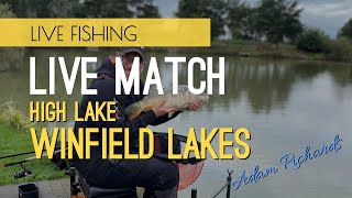 Match Fishing  Live Match  Winfield Lakes [upl. by Guod]