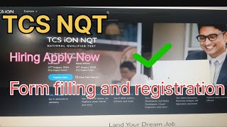 tcs nqt form filling 2024  registration  paid NQT  tcs hiring  tcshiring hiring tcspattern [upl. by Euqinorev]