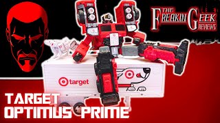 Target OPTIMUS PRIME amp BULLSEYE EmGos Transformers Reviews N Stuff [upl. by Nwotna]