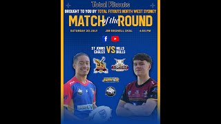 MATCH OF THE ROUND  Central West U16 Div 1 St Johns Eagles Vs Hills District Bulls [upl. by Neillij767]