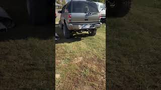 1998 GMC Jimmy 43 high flow cat straight piped with split dual exhaust [upl. by Tarr]