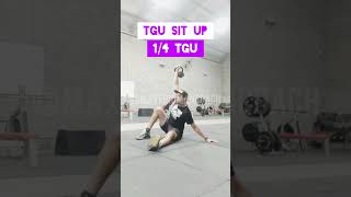 TGU SIT UP  14 TGU TURKISH GET UP [upl. by Oilisab899]