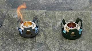 Trangia Stove Bio Ethanol VS Methylated Spirit [upl. by Lorelle692]