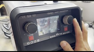 ANDELI アルミ溶接機 TIG250Pro AC DC LCDスクリーンデザイン 日本語パネル 1ミリ板厚アルミ溶接 [upl. by Ramaj812]