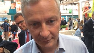 Bruno Le Maire les Républicains au Space [upl. by Llirred]