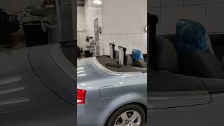 Audi Cabriolet roll bar test [upl. by Udenihc]