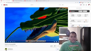 TJ360 Reaction Shenron Vs Porunga [upl. by Ayahs]