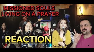 LIVIN ON A PRAYER Bon Jovi Missioned Souls family band cover reaction [upl. by O'Connor466]