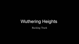 Wuthering Heights Karaoke  Backing Track [upl. by Neiv638]