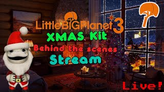 LBP3 XMAS Level Kit Creation Stream [upl. by Akcinat]