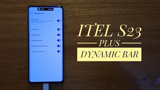 How to enable dynamic bar  itel s23 plus [upl. by Asp]