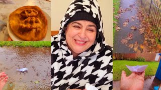 Aaj UK Rainy hay Pishawar Sye Sogaat aai Wo kagaz ki kashti Wo barish ka pani [upl. by Aelak998]