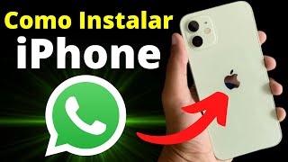 Como Instalar Whatsapp no iPhone Baixar Atualizado [upl. by Nylzzaj]