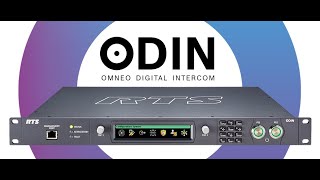 SMPTE ST 2110 on ODIN Digital Intercom Matrix in 1 minute presented by LewisNico [upl. by Trefor]