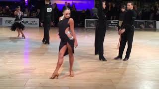 Salvo Sinardi amp Viktoria Kharchenko RUMBA DUCH OPEN  Assen 2018 [upl. by Zacharie]