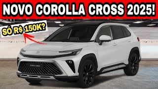 NÃO COMPRE COROLLA CROSS NOVO MODELO 2025 VAI DESBANCAR COMPASS E TAOS [upl. by Yenettirb]