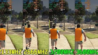 MEMORIA RAM 2133MHZ VS 2666MHZ VS 3200MHZ VS 3600MHZ [upl. by Alisun]