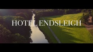 Hotel Endsleigh Devon  Aerial filming [upl. by Skolnik601]