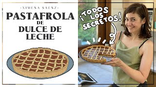 ¡Pastafrola de dulce de leche  SÚPER FÁCIL Y RICA [upl. by Leuqer]