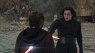 Luke Skywalker vs Kylo Ren  Star Wars The Last Jedi [upl. by Herring]