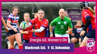 EnergiaAIL Highlights Womens Round 1 Blackrock College 15 UL Bohemians 31 [upl. by Chuck]