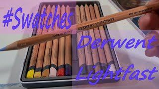 Reviewing Derwent Lightfast Colored Pencils [upl. by Dorison]