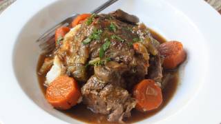 Slow Cooker Beef Pot Roast Recipe  How to Make Beef Pot Roast in a Slow Cooker [upl. by Bernadene107]