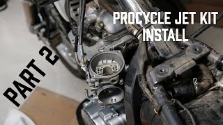 PART TWO  Procycle Jet Kit InstallTest RideDR650 [upl. by Coopersmith609]