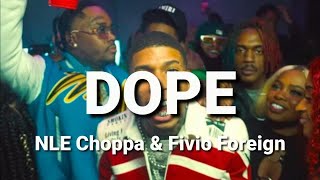 NLE Choppa  DOPE feat Fivio Foreign Acapella 143 BPM [upl. by Ettessil]