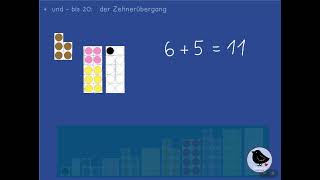 Rechnen bis 20 Der Zehnerübergang  einfach und schnell erklärt [upl. by Lionel]