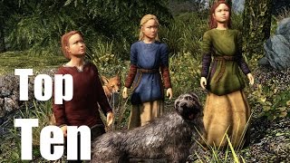 Top Ten Adoptable Children of Skyrim [upl. by Labina]