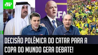 quotEU NUNCA VI ISSO NA VIDA Gente o Catarquot DECISÃO POLÊMICA para a Copa do Mundo gera DEBATE [upl. by Mehta]