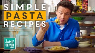 5 Super Easy amp Quick Pasta Recipes [upl. by Naerad684]