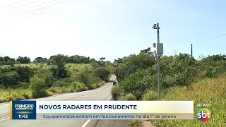 Novos radares são instalados em Prudente e funcionarão a partir do mês que vem [upl. by Mchail]