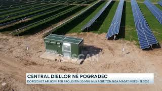 Central diellor në Pogradec  Dorëzohet aplikimi për projektin 30 MW nuk përfiton nga [upl. by Hgiellek]