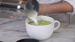 How to Make a Healthy Matcha Latte [upl. by Admana329]