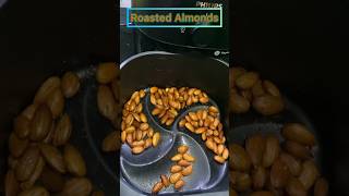 Roasted almonds in airfryer roastednuts healthyfood healthysnacks airfryer airfryerrecipes [upl. by Greerson]