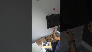 BOSCH DWK85DK60 hotte Installation [upl. by Hedva]