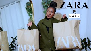 ZARA SALE HAUL 2024  CLASSY STYLE FOR LESS  Frilancy Hoyle [upl. by Morell]