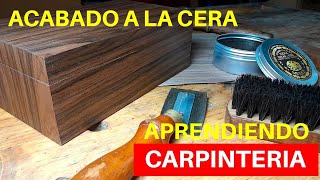 carpinteria acabado natural para Madera tecnica tradicional [upl. by Lithea706]