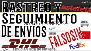 RASTREO SEGUIMIENTO Y NÚMEROS DE GUÍA FALSOS  Dimerojel [upl. by Torrie]