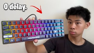 i bought a TIKTOK gaming keyboard [upl. by Ecinnaj663]