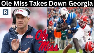 Ole Miss Football vs Georiga Instant Reaction  How Dangerous Is Ole Miss [upl. by Maggi]