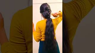 Hair Style Girls Simple amp Easy Short Hair amp Long Hair 🔥❤️ hairstyle hairtutorial longhair hacks [upl. by Caughey]